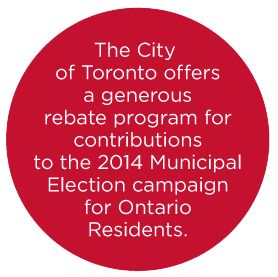 The City of Toronto offers a generous rebate program...